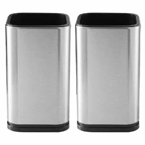 2X Stainless Steel Kitchen Utensil Holder, Kitchen Cutlery
