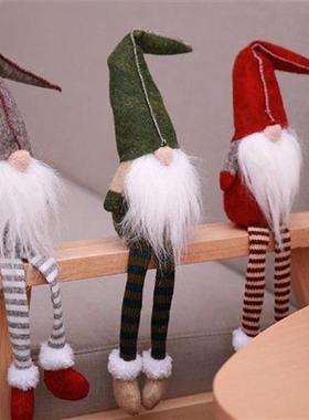 Christmas Santa Claus Dolls Faceless Table Elf Stuffed Toy