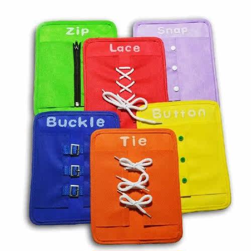 Colorful Baby Early Learning Kits Basic Life Skills Toys