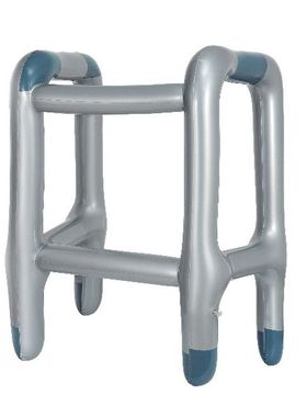 Amosfun Inflatable Zimmer Frame Novelty Inflatable Costume