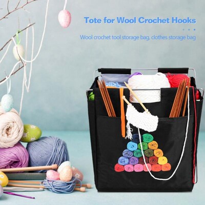 Yarn Storage Bag for Crochet Knitting Accessory Crochet Hook