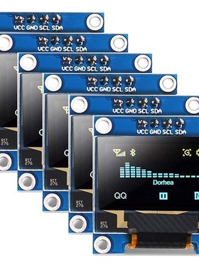 6PCS 0.96 inch OLED Display Module 12864 128X64 Pixel LCD Y