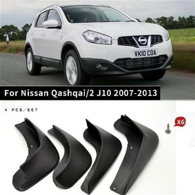 Car Mud Flaps For Nissan Qashqai /  2 / Dualis 2007-2013