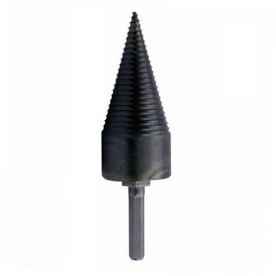 42mm Firewood Wood Splitter Hex Shank Wood Cone Reamer Punch