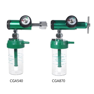 CGA-540 / CGA-870 Oxygen Pressure Gauge Regulator with Dry H
