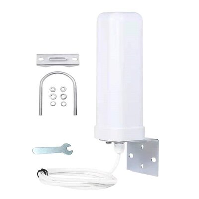 5G 4G 3G Omnidirectional Barrel Outdoor Antenna with 5m Dual
