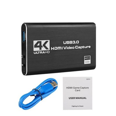 HDMI Capture Card 4K USB3.0 1080P Video Capture Card Game Ca
