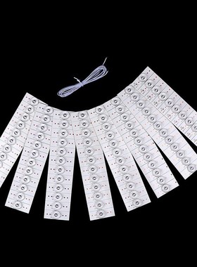 50/100Pcs 6V SMD Lamp Bead with Optical Lens Fliter for 32-6