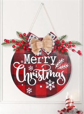 Christmas Wooden Listing Home Wall Christmas Ornaments Chris