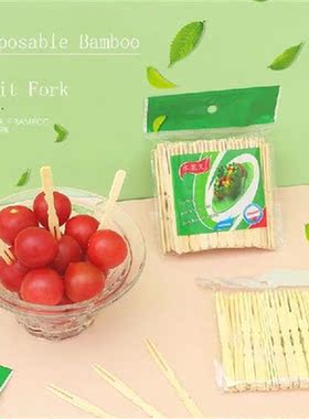 50pcs/100pcs Fruit Fork Home Picnic Party Supplies