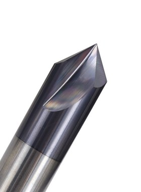 3 Flute Chamfer Milling Cutter 60 Degrees CNC Router Bit 2-1
