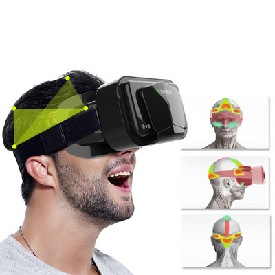 VR Glasses 3D Virtual Reality Box Google Cardboard Helmet