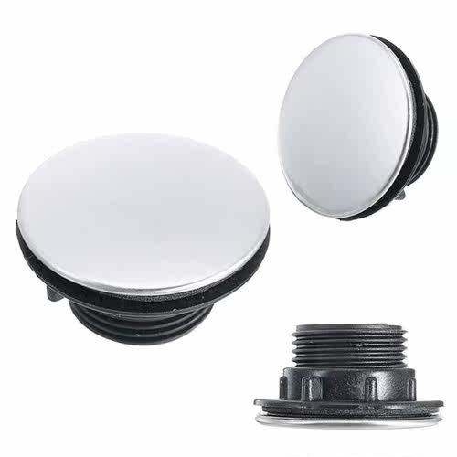 Silver Stainless Steel Kitchen Sink Plug Tap Hole Blanking P