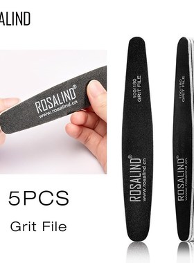 ROSALIND Nail Sponge Buffering Nail Files For Manicure Nail