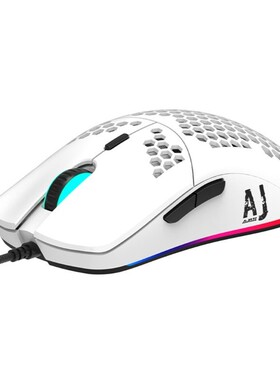 2020 New AJ390 Lightweight Wired Mouse Hollow-out Gaming Mou