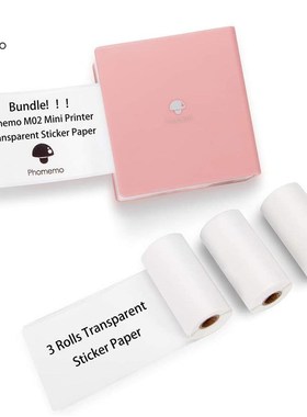 Portable  M02 Mini hermal Printer Handheld Bluetooth Photo P