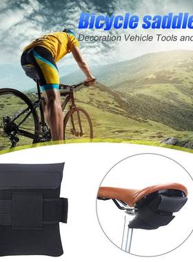Bicycle Saddle Bag Toolkit Seat Cushion Pouch Portable