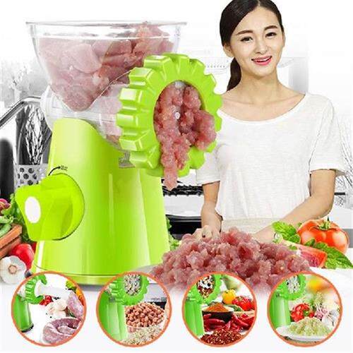 Manual Meat Mincer Sausage Vegetable Slicer Cutter Potato