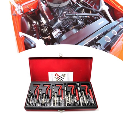 131Pcs Thread Repair Kit M5 M6 Metric8 Metric10 M12 Threaded