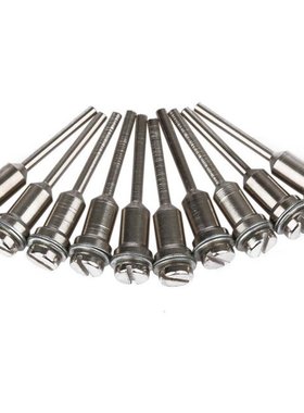 10PCS 3.17mm Shank Cuttig Disc Mandrel HSS Cutting Arbor Fix