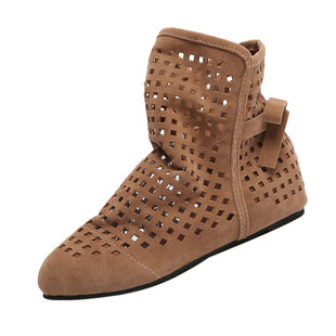 Hidden Boots out Boot Women Hollow Flat Summer Low