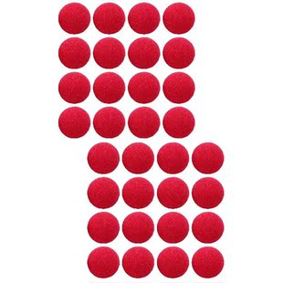 100 pcs  Funny Circus Clown Simulation Noses Clown Nose