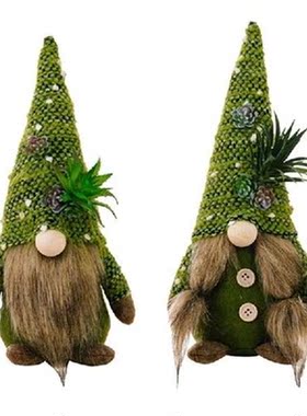 Spring Gnomes Summer Cactus Succulent Plant Gnomes Swedish