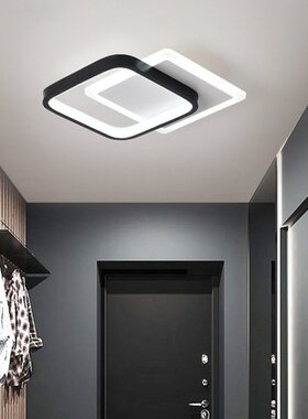 LEDs Square Home Fixture Modern Luster Ceiling Lights Round