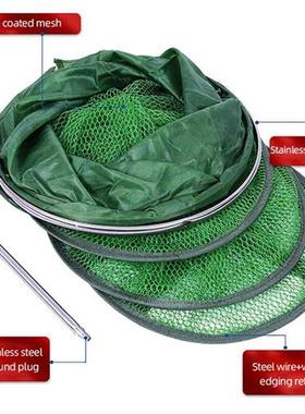 Foldable Floating Fishing Net Cage Fishing Bait Net Wire