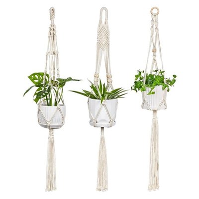 Hanging Planters For Indoor Plants,3 Pack Single Tier Plant