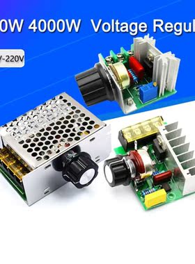 2000W 4000W 220V High Power Voltage Regulators SCR Speed Con