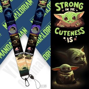 Neck Lanyard Cute Keys Lanyards Strap Men Anime for