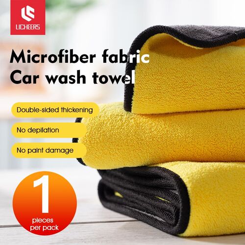 Licheers Car Wash Towel Microfiber Car Cleaning Drying Cloth