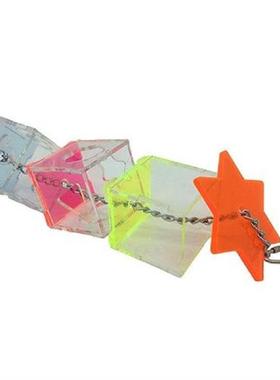 3 Layer Bird Feeder Transparent Foraging Toy For Parrots