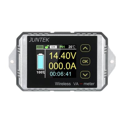 DC 0.01-100V 0.01-100A Multifunc Wireless voltmeter ammeter