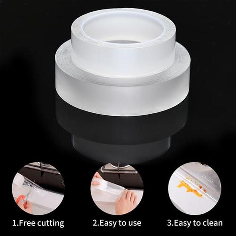 Kitchen Sink waterproof adhesive tape Bathroom Toilet Crevi