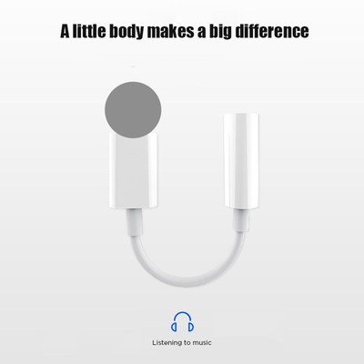 Headphone Adapter For iPhone 11 X XR 7 8 AUX Earphone Adapt
