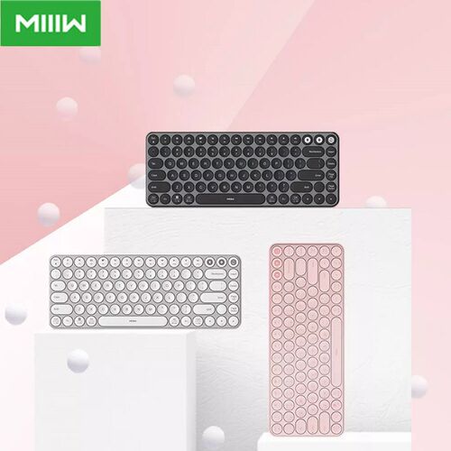 MIIIW Mini Bluetooth Dual Mode Keyboard 85 Keys 2.4GHz Multi
