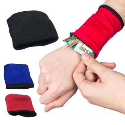 1Pcs ni Wrist Wallet Pouch Safe Outdoor Running Strap Wrap C