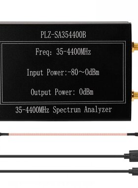 Simple Spectrum Analyzer 35-4400mhz Amplitude Bandwidth Freq