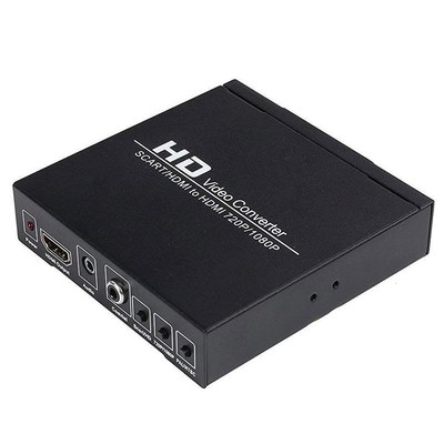 Top Deals PAL / NTSC SCART and HDMI to HDMI Video Converter