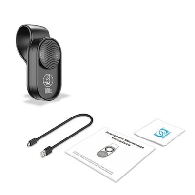 Mobile Phone Zoom Lens 100 X with Led Jewelry and Jade Ident