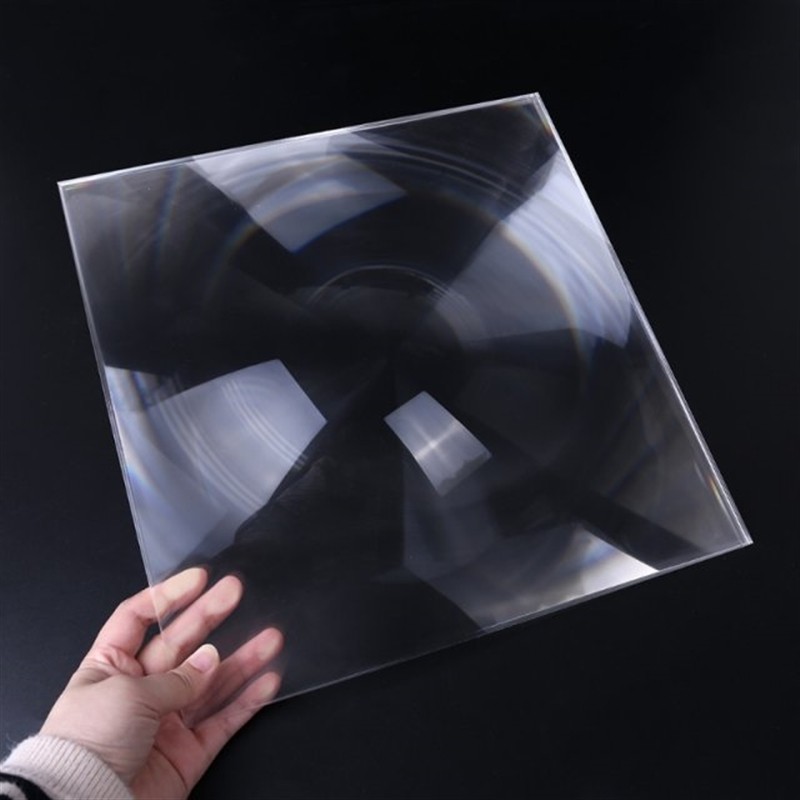 Square 300X300MM PMMA Fresnel Lens Concentrating Lens Magnif - 实物图