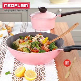 Neolam ceramic frying pan non stick pan gas stove pan Korean