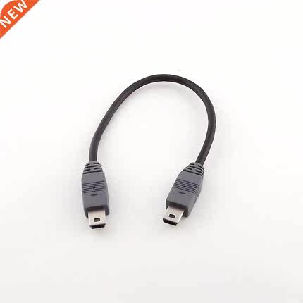 1pcs Mini USB Type B Male To Male 5 Pin Converter OTG Sync