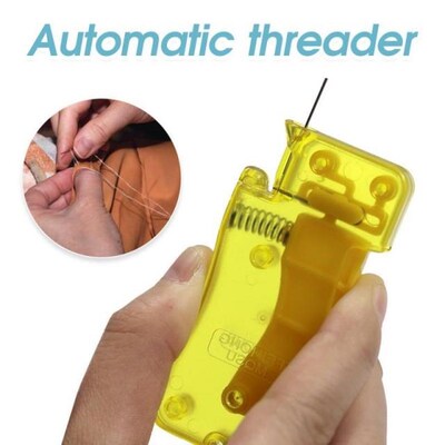 1PC Auto Needle Threader DIY Tool Home Hand Machine Automati