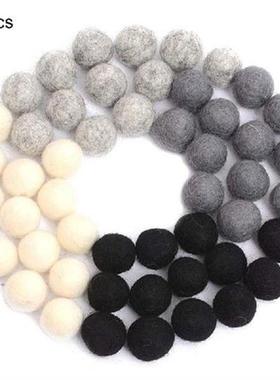 /202150Pcs 2cm Wool Felt Balls Round Pom Poms 100% wool DIY
