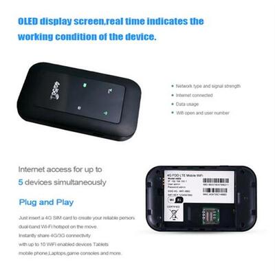 4G Lte Pocket Wifi Router WiFi Repeater Car Mobile Wifi Hots