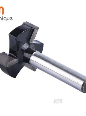 1PC Shank 3 Edge T Type Slotting Cutter Woodworking Tool Rou