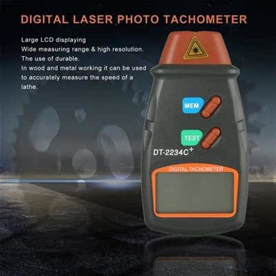 DT-2234C  digital photo tachometer digital engine tachometer